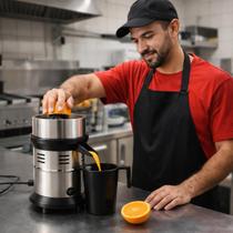 Espremedor Industrial Extrator De Suco Laranja Limão Elétrico Bivolt Potente 500w kit completo Visalu Espremedor Industrial Extrator De Suco Laranja Limão Elétrico Bivolt Potente 500w kit completo Visalu