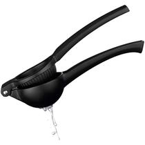 Espremedor Manual de Frutas Preto Aço Inox Reforçado