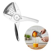 Espremedor Manual Limão Laranja Cítricos Inox Tempero Prana
