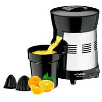 Espremedor Mondial de Frutas Turbo 250 WATTS Premium - E-10 INOX/PRETO Bivolt