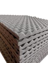 Espuma Acústica 50 X 50 X 3Cm Cx De Ovo - 12 Pl Anti Chamas Espuma Acústica 50 X 50 X 3Cm Cx De Ovo - 12 Pl Anti Chamas