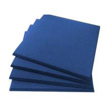 Espuma Acústica 50Cm X 50Cm X 5Cm Lisa Azul Kit Com 6 Placas