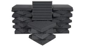 Espuma Acústica Auralex Studiofoam Wedgies 5x30x30cm 24 unidades Espuma Acústica Auralex Studiofoam Wedgies 5x30x30cm 24 unidades
