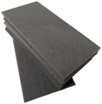 Espuma Acústica Lisa Antichamas Kit 10 Placas 50 X 25 X 2Cm Espuma Acústica Lisa Antichamas Kit 10 Placas 50 X 25 X 2Cm