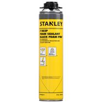 Espuma adesiva STANLEY F903P 680ml preta impermeável UV Espuma adesiva STANLEY F903P 680ml preta impermeável UV