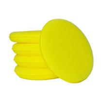 Espuma aplicadora de cera 100mm amarela Espuma aplicadora de cera 100mm amarela