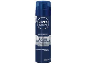 Espuma barbear nivea men original protec 200m