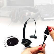 Espuma Bocal Para Microfone Lapela Headset 3Cm - Kit C/02 - Triks