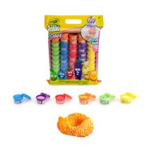 Espuma Crayola Play Foam Silly Scents 60x30ml para modelagem infantil Espuma Crayola Play Foam Silly Scents 60x30ml para modelagem infantil