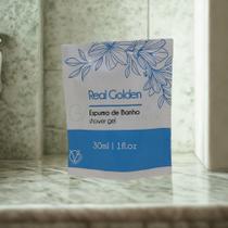 Espuma de Banho Sachê 30ml Real Golden 150unds Realgems