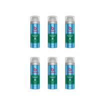 Espuma De Barbear Bozzano 200Ml Refrescancia - Kit Com 6Un