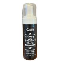 Espuma de barbear flora pura black-160ml- flora pura