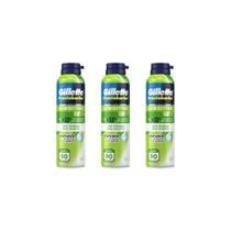 Espuma De Barbear Gillette Prestobarba 150G Sensivel-Kit 3Un