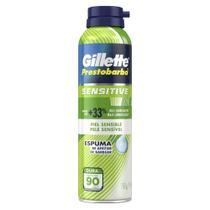 Espuma de Barbear Gillette Prestobarba Sensitive 150g