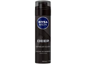 Espuma de Barbear Nivea Deep 200ml Espuma de Barbear Nivea Deep 200ml