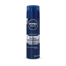 Espuma de Barbear Nivea Men Original Protect 200ml Espuma de Barbear Nivea Men Original Protect 200ml