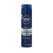Espuma de Barbear NIVEA MEN Original Protect 200ml