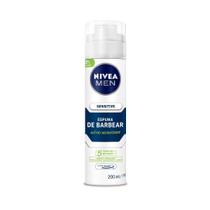 Espuma de Barbear NIVEA MEN Sensitive 200ml Espuma de Barbear NIVEA MEN Sensitive 200ml