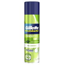 Espuma de Barbear Prestobarba Pele Sensível 150g - Gillette Espuma de Barbear Prestobarba Pele Sensível 150g - Gillette