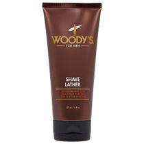 Espuma de barbear Woody's Shave Lather para homens 180ml