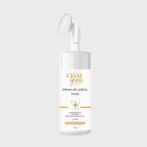 Espuma de Limpeza Facial com cerdas de silicone 150 ml