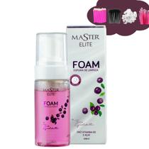 Espuma de limpeza foam master elite para extensão de cílios
