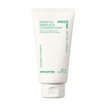 Espuma de Limpeza Innisfree com Chá Verde e Aminoácidos - Hidratante