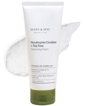 Espuma de limpeza Mary&May Houttuynia Cordata+ Tea Tree 150mL Espuma de limpeza Mary&May Houttuynia Cordata+ Tea Tree 150mL