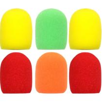 Espuma de Microfone Colorida Puff 11044 Novo