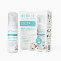 Espuma de papel higiênico Bodifresh com aloe e vitamina E 3 frascos Espuma de papel higiênico Bodifresh com aloe e vitamina E 3 frascos