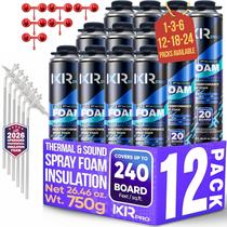 Espuma de Poliuretano Spray Isolante ixirpro 750g Alta Densidade Espuma de Poliuretano Spray Isolante ixirpro 750g Alta Densidade