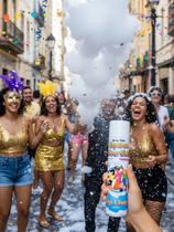 Espuma Divertida Spray 400ml Carnaval Festa e Brincadeiras