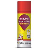 Espuma Expansiva 500ml Quartzolit Isolamento Térmico