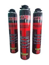 Espuma Expansiva de PU P/ Pistola APlicadora 750ml/680gr - Kit 3