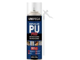 Espuma Expansiva de Pu Profissional 500ml/480g - UNIPEGA