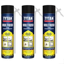 Espuma Expansiva Multiuso Poliuretano 500ml 320g 3 Unidades