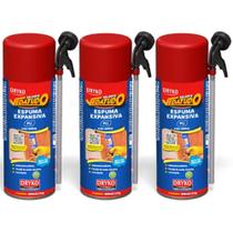 Espuma Expansiva Poliuretano 300 ml 3 Unidades DRYKO Espuma Expansiva Poliuretano 300 ml 3 Unidades DRYKO