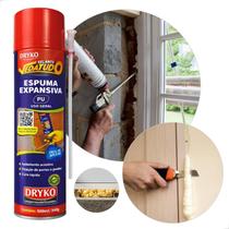 Espuma Expansiva Poliuretano para Madeira Uso Geral VedaTudo 500ml - DRYKO