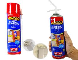 Espuma Expansiva Poliuretano para Madeira Uso Geral VedaTudo 500ml - DRYKO