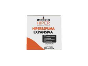 Espuma expansiva pu 500ml cx 12un multiuso hiper espuma