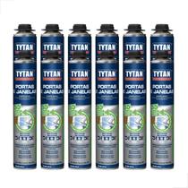 Espuma Expansiva Tytan Portas E Janelas 770g 750ml Kit 12 Un Espuma Expansiva Tytan Portas E Janelas 770g 750ml Kit 12 Un