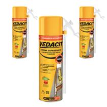 Espuma Expansiva Vedacit 500ml Aplicação Fácil Vedação Espuma Expansiva Vedacit 500ml Aplicação Fácil Vedação