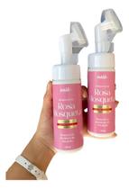 Espuma Facial Rosa Mosqueta Nelô 150ml Com Escova
