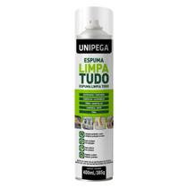 Espuma Limpa Tudo 400ml Couro Sofá Tapete Carpete Unipega