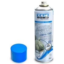 Espuma Limpa Tudo Tekbond 400ml 370g Limpeza a Seco Para Sofa Estofado Banco de Carro Tapete Tecidos e Vinil Espuma Limpa Tudo Tekbond 400ml 370g Limpeza a Seco Para Sofa Estofado Banco de Carro Tapete Tecidos e Vinil