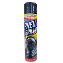 Espuma Limpadora Pneu Brilho Spray Luxcar 400ml