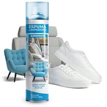 Espuma Magica Limpeza A Seco Spray Aerosol Carro, Casa e Sapatos/Tenis 400ml Etaniz