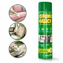 Espuma Mágica Proauto 400ml Limpeza Profunda Remove Manchas Sofás Estofados Tapetes e Carros