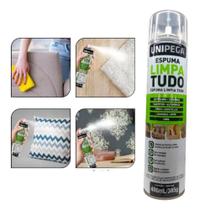 Espuma Mágica Spray Limpa Tudo 400ml Limpeza a seco Estofado Tênis Almofadas - Unipega Espuma Mágica Spray Limpa Tudo 400ml Limpeza a seco Estofado Tênis Almofadas - Unipega