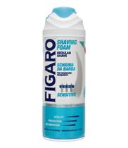 Espuma para barbear sensitive - figaro - 400 ml